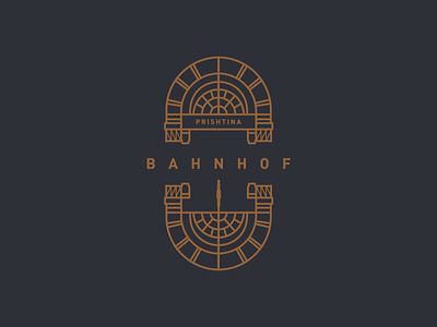 BAHNHOF Prishtina bahnhof berin clleanc club electronic logo music prishtina station symbol train