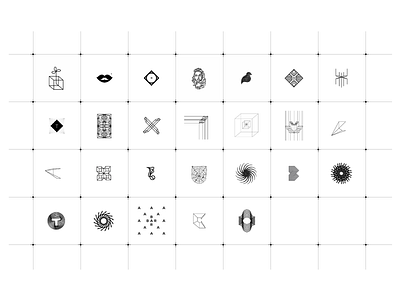 SET 02 / B UNPUBLISHED LOGO SYMBOLS