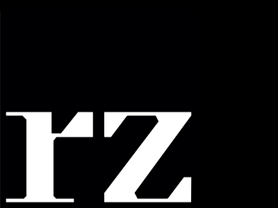 RZ berin berinhasi brand custom customtype graphicdesign identity kosovo logo mark prishtina rzlaw zyre zyreinternational