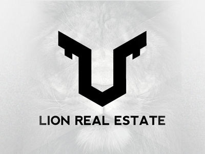 LION brand identity kosova lion logo realestate