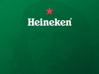 Cheineken che guevara heineken poster print red star beer