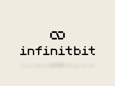 Infinitbit brand branding byte design graphic design icon identity infinitbit infinite logo minimal print type typography