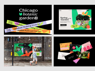 Chicago Botanical Garden Logo and Brand Identity