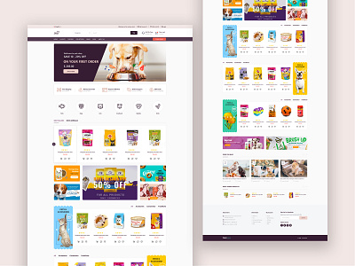 Pets Shop e commerce design ecommerce pets petshop product design ui ui ux ui design uidesign ux ux design uxdesign