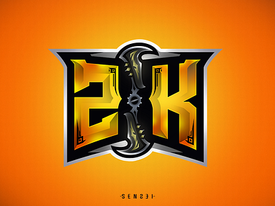 "Z.K." gaming typography logo esport game gaming gaming logo logotype monogram logo streamer typography typography design typography logo vector