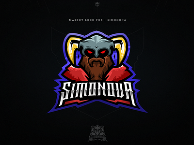 Mascot logo for "Simonova"