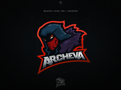 Mascot logo for "Archeva"