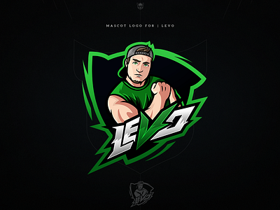 Mascot logo for "Levo"