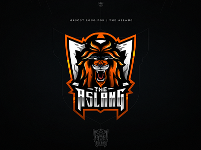 Mascot logo for "The AslanG"