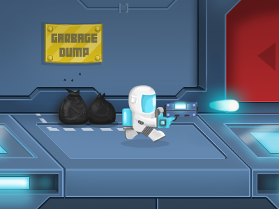 Screenshot of "Blast Force"