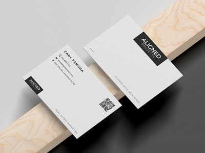 Aligned Projects - Brand design and stationery