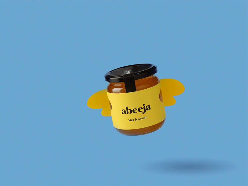 Abeeja — Packaging abeja bee brand honey logo miel naming nombre packaging