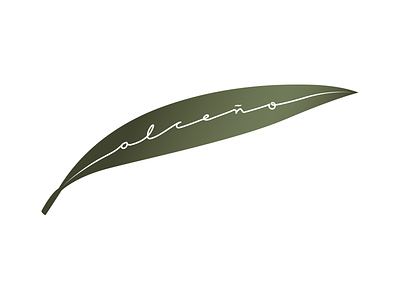 Alceño — Olive Oil aceite bodega hoja jumilla leaf logo oil oliva olive winery