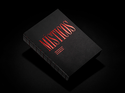 Místicos — Cover book caravaca catalog catálogo estampado foil gold libro murcia mysticism místicismo
