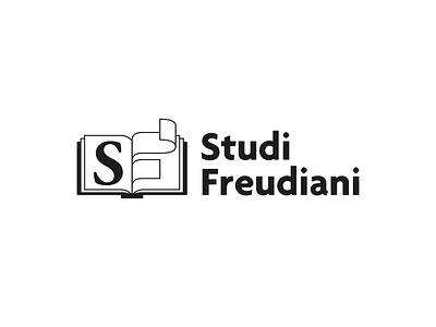 Studi Freudiani - Logo Design blog book branding design flat graphic design icon logo mark monogram typography vector