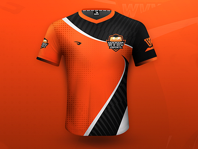 WVWC Jersey - eSports branding esports gaming jersey design