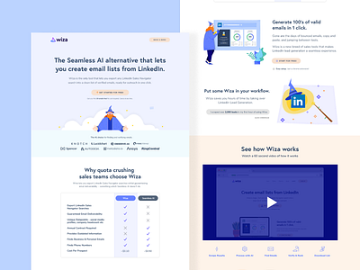 Wiza - Landing Page