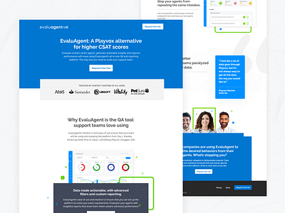 EvaluaAgent - Landing Page