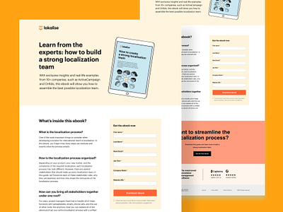 Lokalise - Landing Page