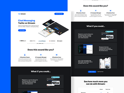 Stream - Landing Page