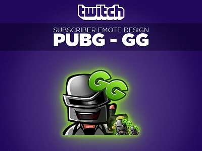 Twitch Sub Emote Pubg GG