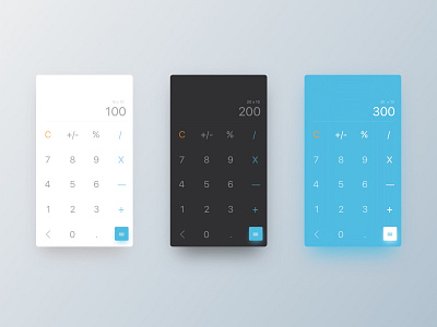 Calculator calculator minimal ui