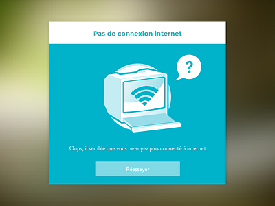 Minitel Error message 404 connecting connexion easter egg error french minitel modal popin vintage wifi