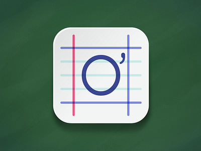 New app logo app board icon notes school