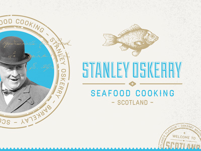 Oskerry Stanley graphic design logotype