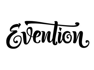 Lettering for event company