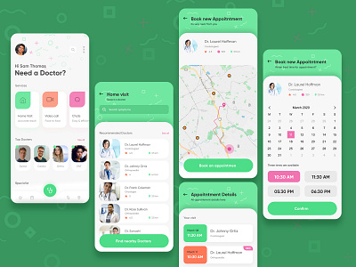 Doctor Appointment App Concept appointment booking booking doctor doctor find find a doctor health invision invisionstudio medic patient
