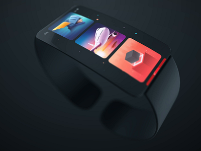 Concept watch 3d 3d animation 3d art 3dsmax aftereffects animation blender concept interaction motion design productdesign ui