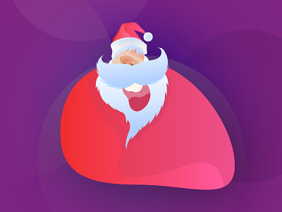 Santa Claus vector ai christmas cristmas head illustrator red santa vector xmas xmas card