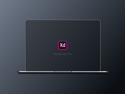 XD Mackbook Pro download free mackbook mockup pure xd vector design xd