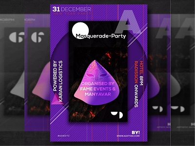 New year eve graphic design