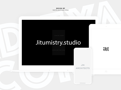 jitumistry.studio Coming Soon Design abstract agency branding design fashion food freebie illustration logo minimal mockup poster