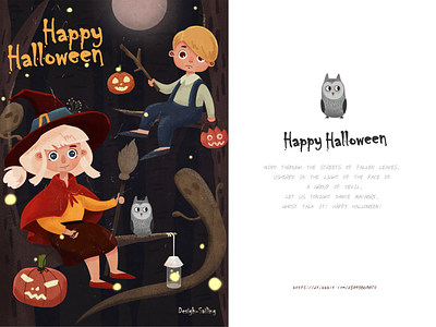 Happy halloween design illustration 设计