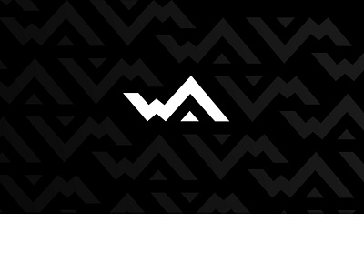 Wild Adventure Logo adventure branding camping car monogram mountains tents