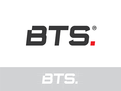 BTS - Logo Rebranding advertising brand brand identity branding bts dot factory graphic logo logodesign monogram production rebranding redesign registered trademark