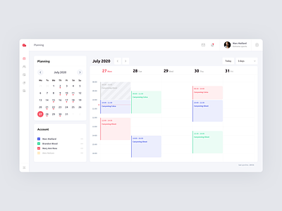 Order Management - Dashboard agenda backoffice calendar crm dashboard dashboard ui invoice order history order management payment planning product saas searching table table design ui ux webapplication