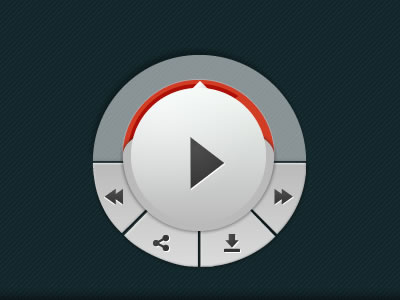 Audio Player by Olybop on Dribbble