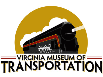 VMT logo locomotive logo museum steam transportation