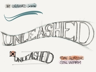 Unleashed logo concept