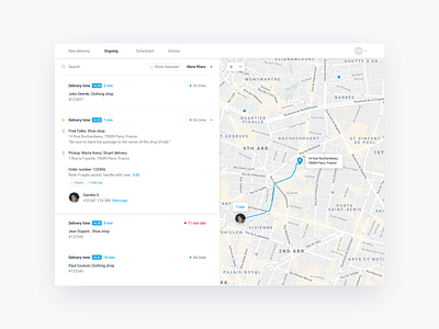 Track & trace for bike delivery