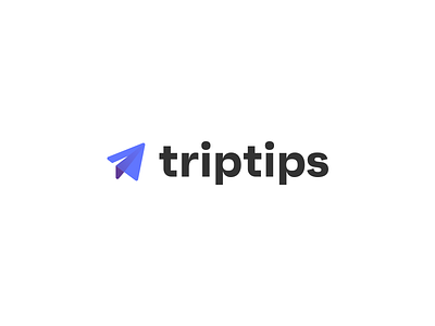 Logo design for a travel tips sharing app app branding design logo plane travel trip ui