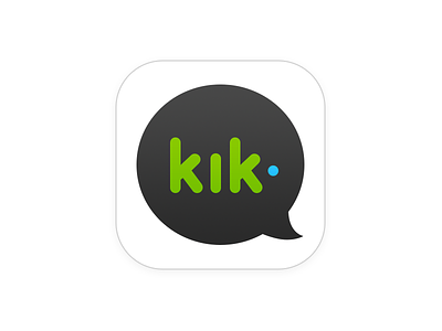 Kik iOS Icon Update icon ios kik messenger