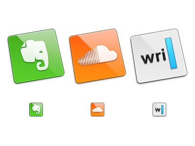 Square Icons evernote ia icon icons soundcloud square twitter writer