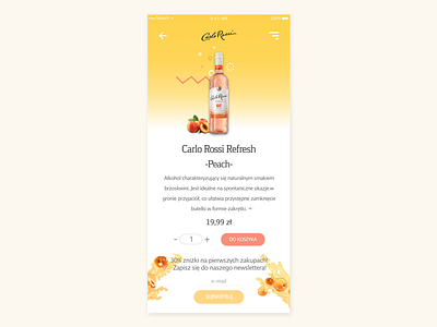 Wine Shop App Concept | Mobile | Carlo Rossi