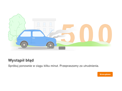 500 Error Page 404 500 car design error illustration page repair sketch web website www