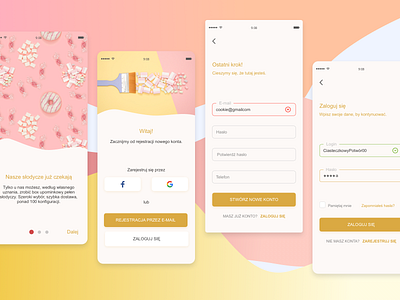 Candy Gift Boxes - App Onboarding